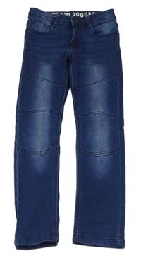 Tmavomodré skinny teplákové rifle Pepperts!