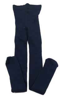 Tmavomodré punčocháče