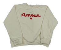 Smotanová mikina s nápisom H&M