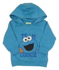 Modrá mikina s kapucí - Sesame street