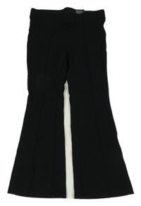 Čierne flare nohavice H&M