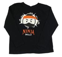 Čierne tričko s Ninjou Infinity