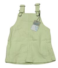 Světlezelené riflové laclové šaty Primark 