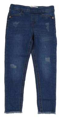 Tmavomodré džegíny s prošoupáním Denim Co. 