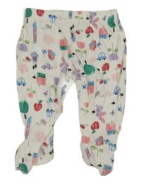 Bílé polodupky se zvířátky M&S