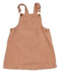 Svetloružové menšestrové šaty s vreckom Nutmeg