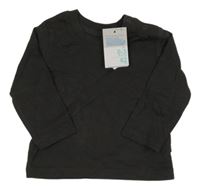 Nové - Tmavosivé tričko Primark