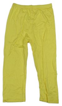 Žlté capri legíny