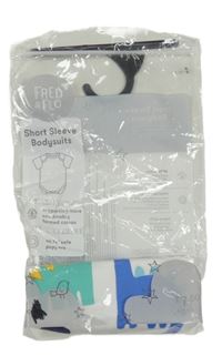 Nové - Biele body s dinosaurami F&F