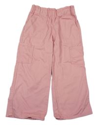 Svetloružové cargo culottes rifle Dopodopo