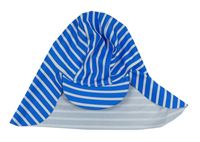 Modro-biela pruhovaná UV šiltovka