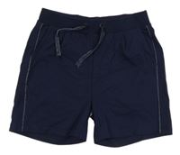 Tmavomodré chino kraťasy YIGGA