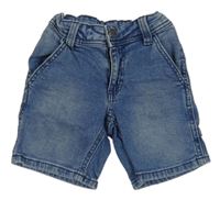 Modré šisované riflové kraťasy Topolino