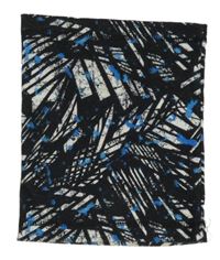 Černo-bílo-modrý vzorovaný funkční nákrčník Mountain Warehouse