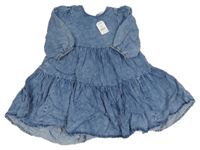 Nové - Modré riflové šaty Next