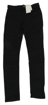 Nové - Černé skinny rifle H&M