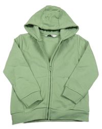 Zelená prepínaci mikina s kapucňou Everyday