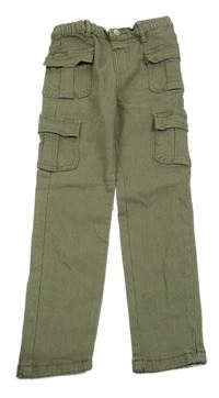 Khaki rifle s vreckami Shein