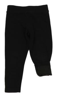 Čierne zateplené legíny Primark