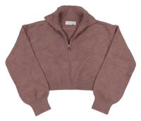 Staroružový crop sveter Primark