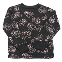 Tmavošedé triko s Minnie M&S