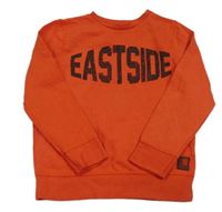 Červená mikina s nápisom F&F