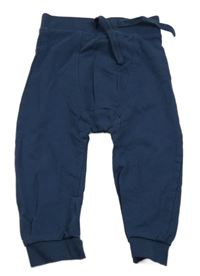 Tmavomodré tepláky s medvědem Tchibo