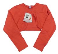 Nové - červené prepínaci pletené bolerko Dopodopo