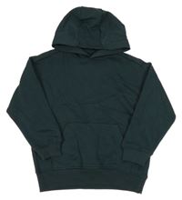 Tmavozelená mikina s kapucňou F&F