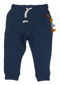 Tmavomodré tepláky s ostny George