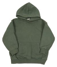 Khaki mikina s kapucňou Zara