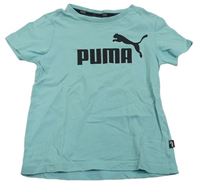 Světlemodré tričko s logem Puma
