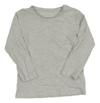 Světlešedé melírované triko Matalan