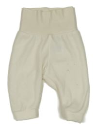 Smotanové fleecové tepláky H&M