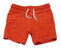 Červené teplákové kraťasy C&A