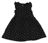 Čierno-biele vzorované šaty H&M