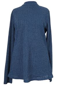 Dámské tmavomodré melírované úpletové triko s rolákem Next 