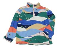 Farebná vzorovaná mikina so stromami Joules