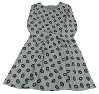 Sivé teplákové šaty so perami Pepperts