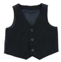 Tmavomodrá slavnostní vesta PRIMARK