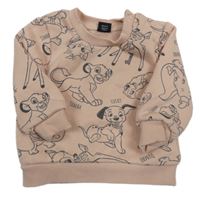 Ružová mikina s potlačou Primark
