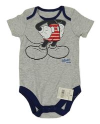 Nové - Sivo-modré body s Mickey Mousem George
