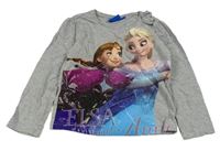 Šedé triko - Ledové království Disney