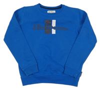Modrá mikina s logom Ben Sherman