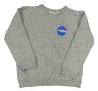 Šedá mikina Nasa