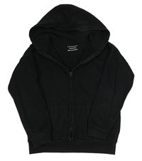 Čierna prepínaci mikina s kapucňou Primark