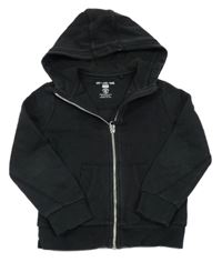 Čierna prepínaci mikina s kapucňou F&F