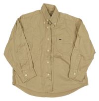 Béžová riflová košile s výšivkou River Woods