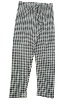 Antracitovo-biele kockované legíny Primark