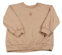 Staroružová mikina s jablíčkem H&M